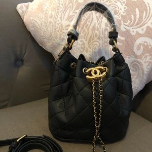 leather mini bucket c0p¥•